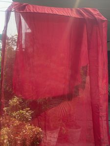 Vibrant Red Dupatta