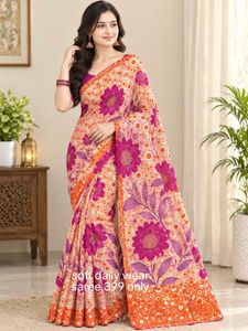 chiffon saree