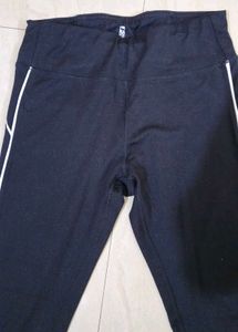 Dark Wash Athletic Pants