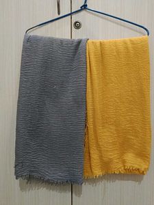 Crushed Hijabs/dupattas