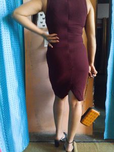 ❤️🌸Burgundy Bodycon Mini Dress❤️🌸