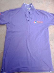 Purple Collared Polo T-Shirt