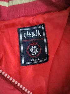 Red Hooded Kids' Jacket