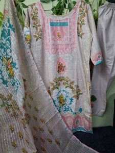 Beautiful Printed Kurta Set with Dupatta