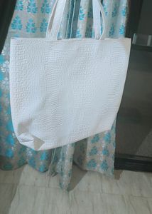 White Hand Bag