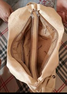 Cream Colour Hand / Shoulder Bag , Spacious One..
