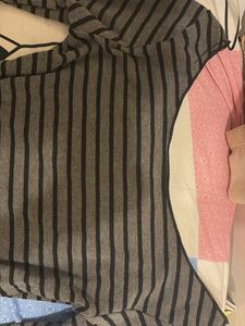 Striped Long Sleeve Top
