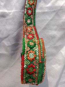 Green Lace/ Border For Sare/Dupatta