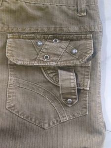 Lee Cooper Tan Striped Pants