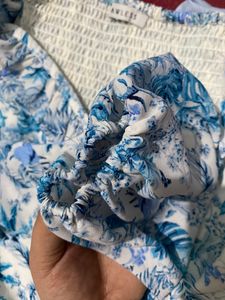🤍🩵Cottage Core Dreamy Blue Dress🩵🤍