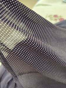 Chic Navy Polka Dot Blouse