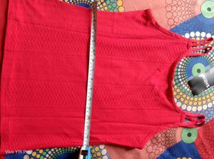 Stylish Red Cami Top || Beautiful dress