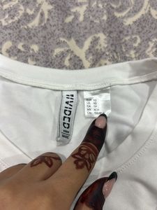 Basic White Long Sleeve Top