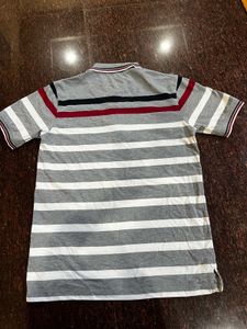 Men's Striped Polo T-Shirt
