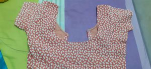 Pink lining blouse