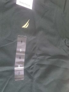 NEW WITH TAG Nautica Men's Green Polo T-Shirt
