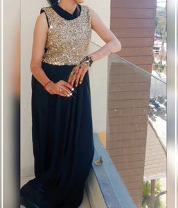 Sparkly Gold Sequin Party Dress