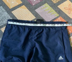 Adidas Navy Blue Athletic Shorts