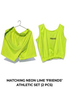 Neon Friends Graphic Tank Top