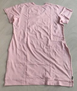 Cute Pink T-Shirt Dress