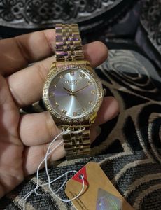 Lee Cooper Diamond Studded Watch