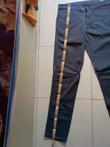 Branded Gray Caused Pant