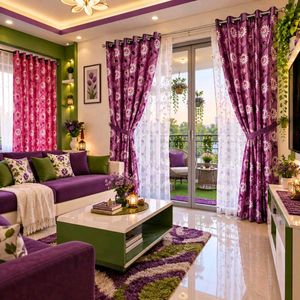 🤩Purple curtains 7🤩