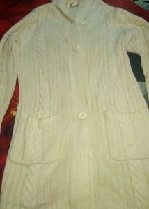 long woolen sweater