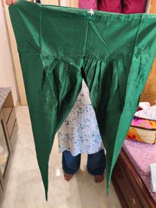 Elegant Green Silk salwar