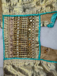 Stunning Golden Embellished Blouse