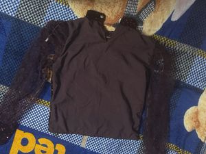 Sequin Velvet Top