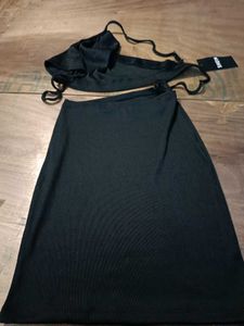 Chic Black One-Shoulder Mini Dress