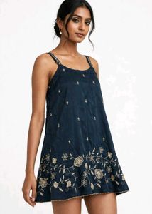 Elegant Teal Embroidered Kurta