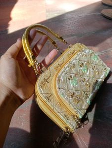 Elegant Embroidered Clutch..