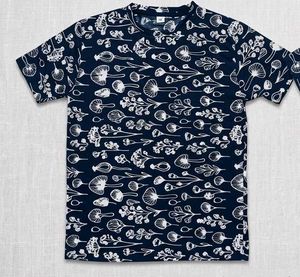 Navy blue tshirt for men and women