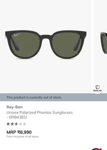 Unisex Ray-Ban Sunglasses