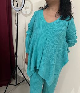 Stylish Turquoise Co-ord Set