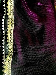 Elegant maroon Velvet Saree specially for girls
