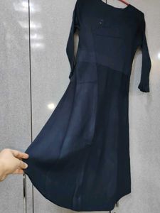 Winter Black Dress