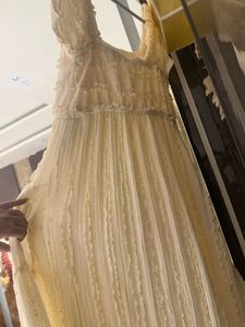 Tiered Crochet Mini Dress