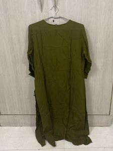 Olive Green Kurta