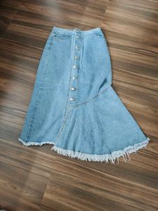 Stylish Blue Denim skirt for girls