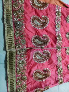 Elegant Embroidered Salwar + Shawl 👗💗