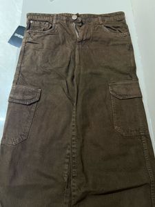 Brown Cargo Pants