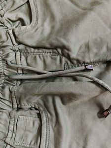 (ganpati offer) Olive Green Cargo Pants