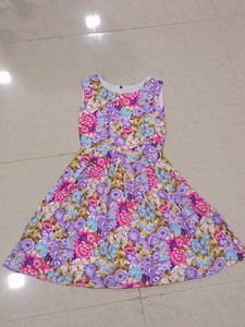 Vibrant Floral Summer Dress