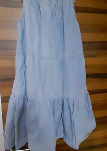 Light Blue Tiered Sundress