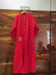 red kurti
