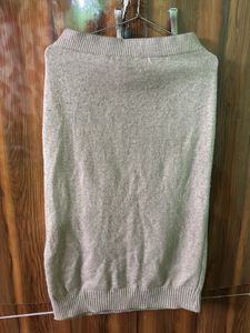 Cozy Knit Midi Skirt
