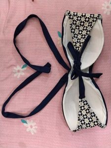 Patterned Bikini Top